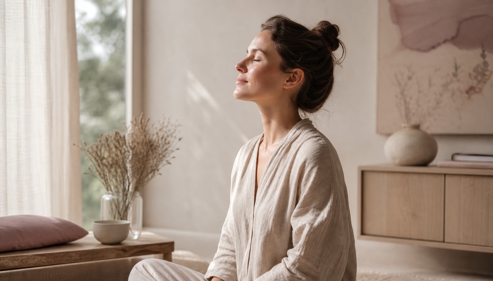 Erfahren Sie, wie Meditation gegen Stress helfen kann. Praktische Tipps, einfache Übungen und sanfte Begleitung für mehr Ruhe, Balance und innere Stabilität.